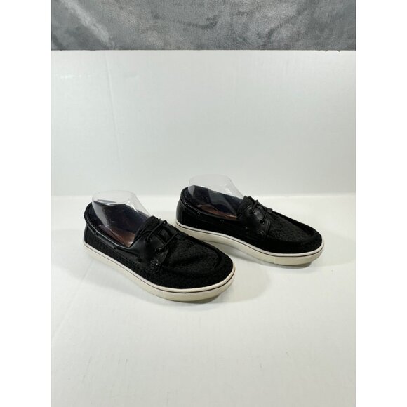 Bernie Mev mens shoes 39 Black Lace Up Comfort loafers - Picture 13 of 16